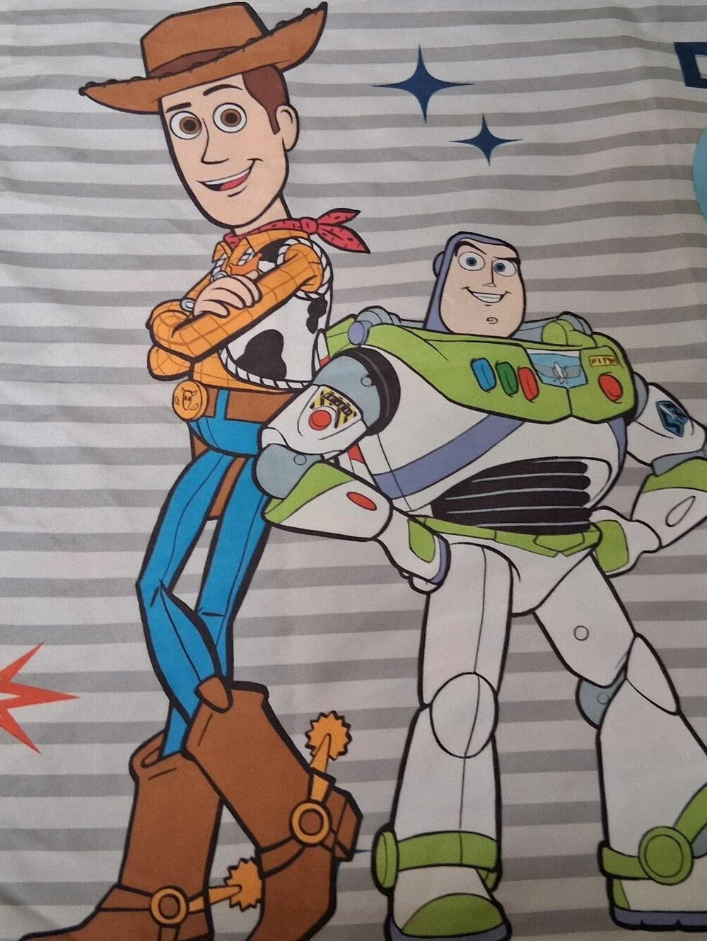Toy Story Buzzlight Year And Woody Space Rangers Standard Size Pillowcase.